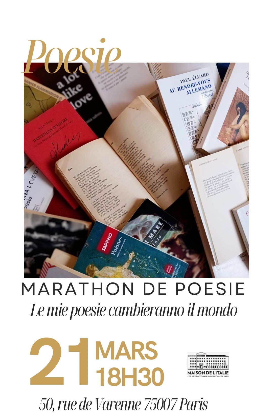 Marathon de poésie