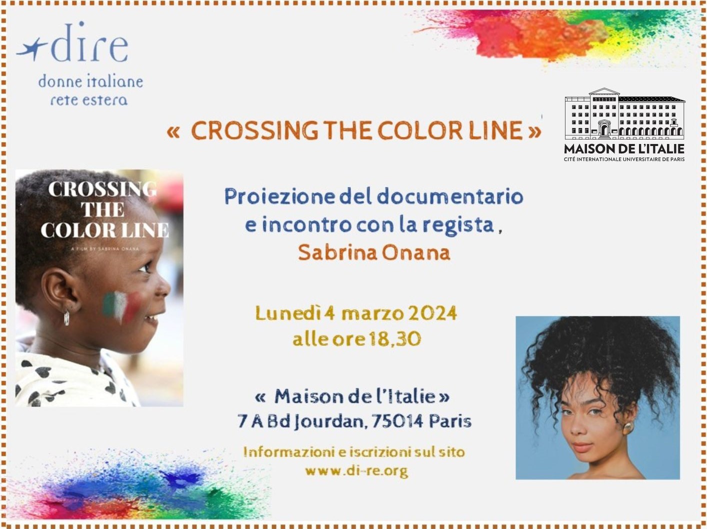 Crossing the color line – Sabrina Onana