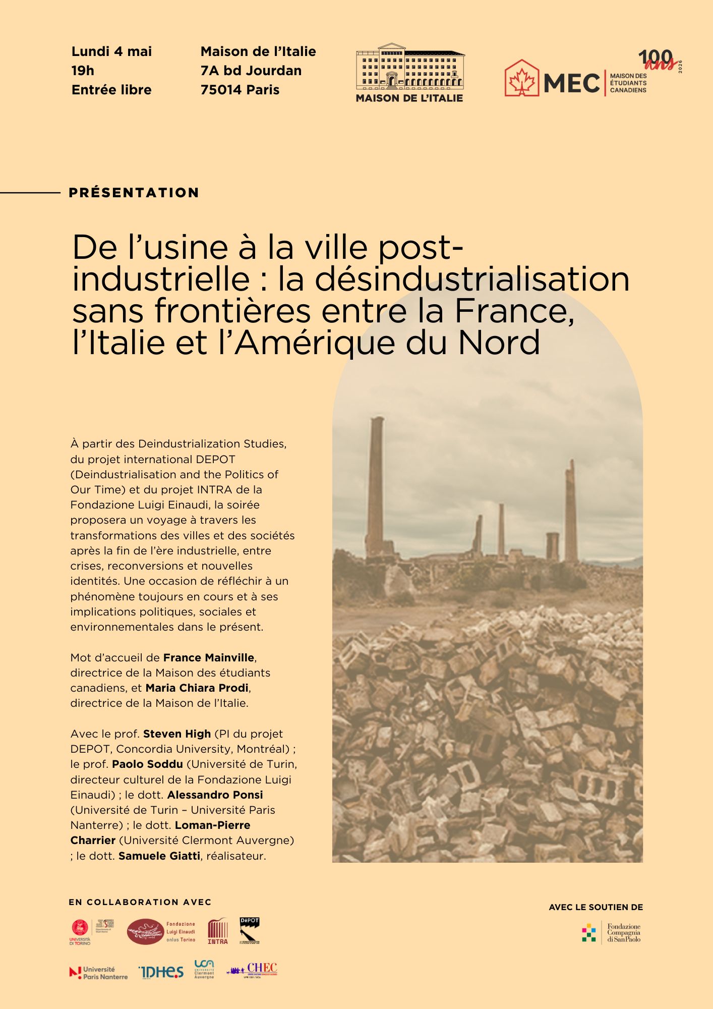 De l’usine à la ville post-industrielle