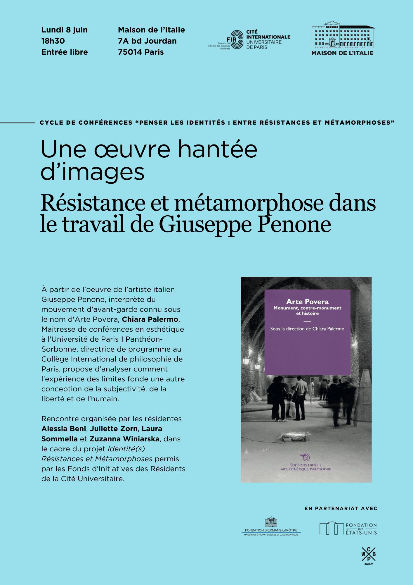 Une œuvre hantée d’images. Résistance et métamorphose dans le travail de Giuseppe Penone