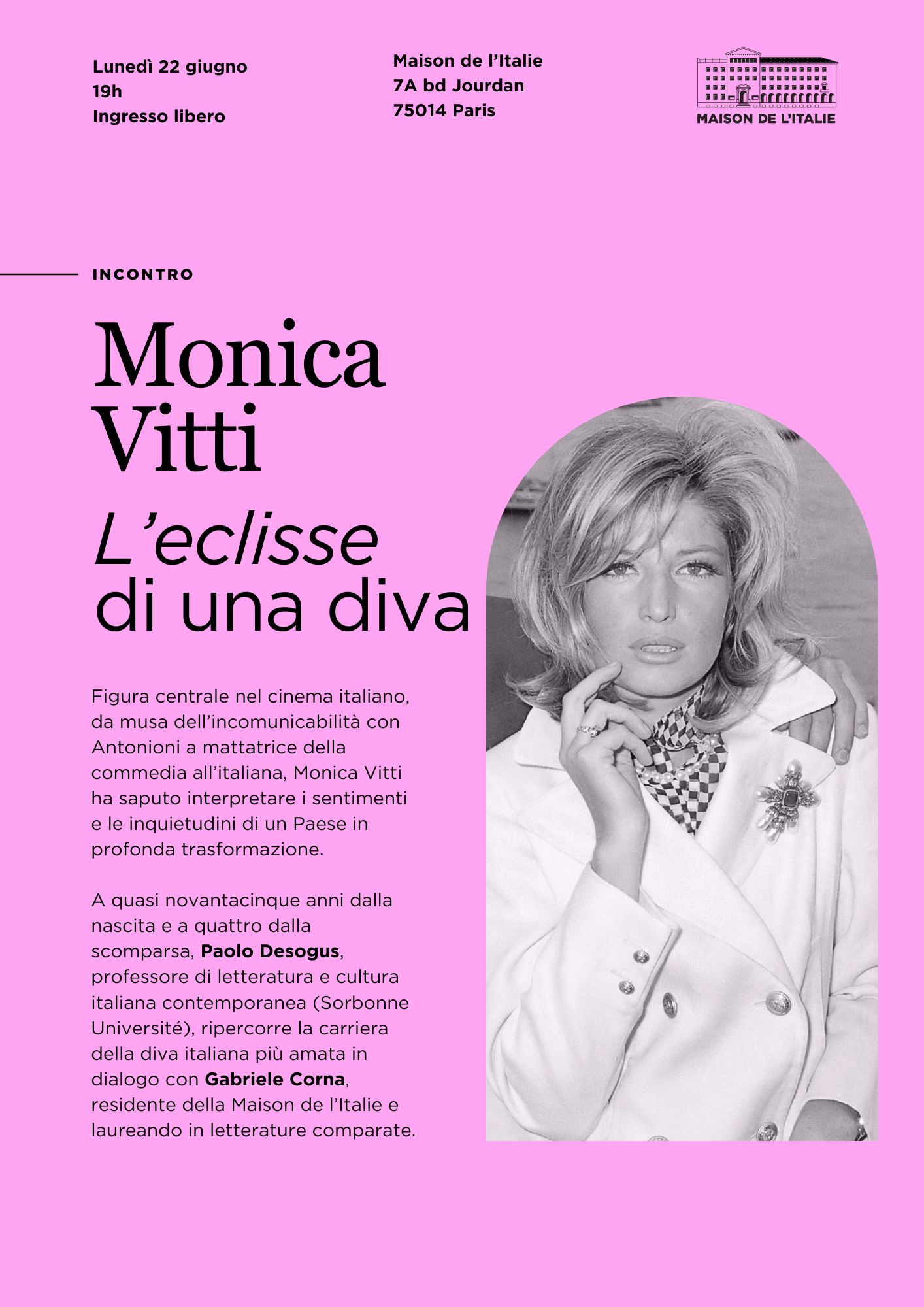 Monica Vitti – L’eclisse di una diva