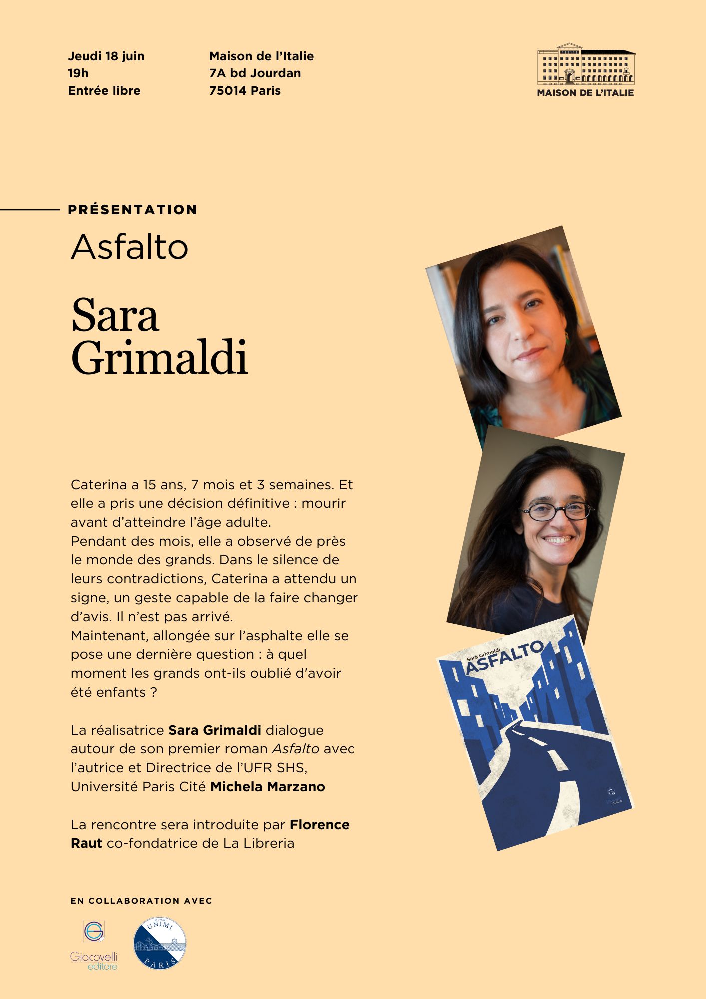 Asfalto – Sara Grimaldi