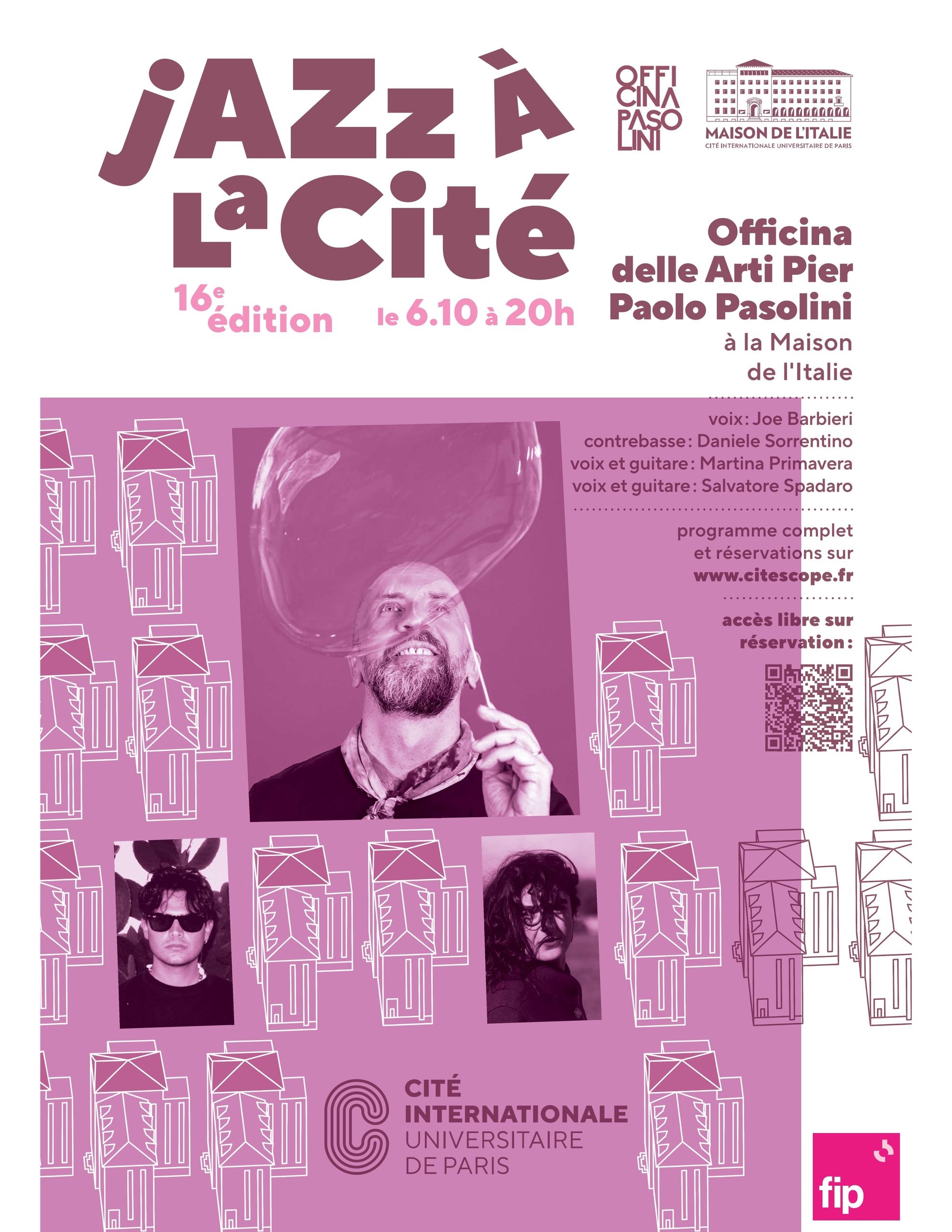 Officina delle Arti Pier Paolo Pasolini | Jazz à la Cité #16