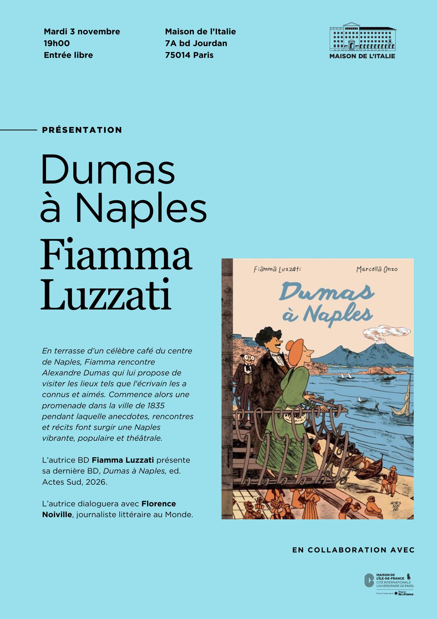 Fiamma Luzzati – Dumas à Naples